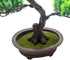 KOET Artificial Bonsai Pine Tree, 11Inch Faux Potted Plant Desk Display Fake Tree Pot Ornaments, Japanese Cedar Bonsai Plant for Home, Office Deco...