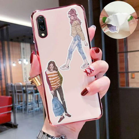 200pcs People Stickers, DaKuan People Stickers for Journaling Scrapbooking Fashion Girl Scrapbook Sticker for Journaling, Bullet Journals Supplies...