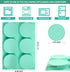 4Inch Round Silicone Mold for Baking, 3Pcs Large Silicone Muffin Top Pan Non-Stick, 6-Cavity Baking Mold for Breakfast Sandwiches Hamburger Egg Wh...