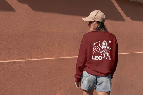 Leo Zodiac Sign Stencil - Astrology Inspired Craft Tool for DIY Projects - Durable 5.5 x 5.5 inches Reusable Plastic Stencil...