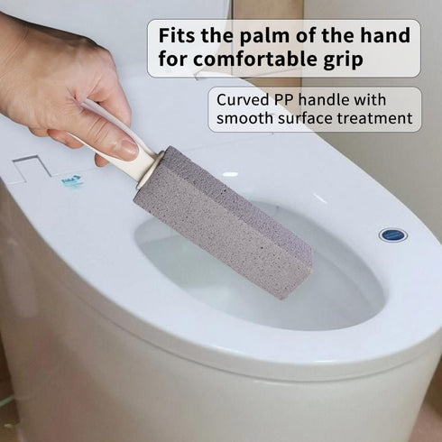 Pumice Stone for Toilet Cleaning, Pumice Cleaning Stone with Handle, Toilet Cleaner, Pumice Stone, Toilet Wand, Toilet Bowl Cleaner Brush, Toilet ...