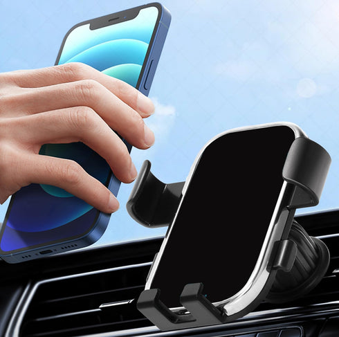 Phone Holders for Your Car vent ? with Newest Metal Hook Clip? car phone holder Cradle Fit for and All Smartphones (black)...