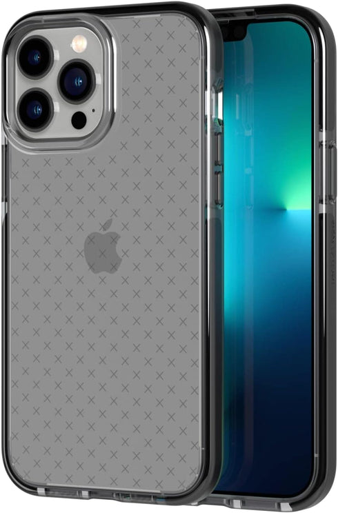 Evo Check for iPhone 13 Pro Max –TPU Ultra-Protective Phone Case with 16ft Multi-Drop Protection, Black...