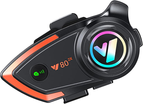 Motorcycle Bluetooth Headset Helmet Speaker Intercom Earphone Motorcycle Headphones for All Helmets CVC Intelligent Noise Reduction/Automatic Answ...