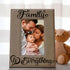 KATE POSH Family is Everything Engraved Leather Picture Frame (5x7-Vertical)...