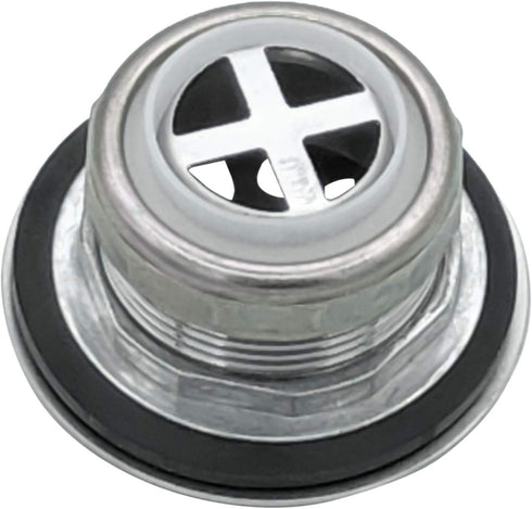 Duplex Flat Top Strainer Stainless Steel with Removable Flat Drainer, 1-7/8-2-1/4 Inch, Outdoor and Mobile Shower Strainer...