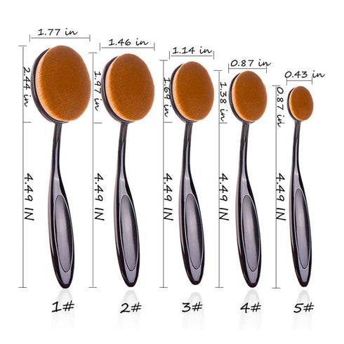 5 Pack Blending Brush for Card Making Crafting Ink Blender Brushes Set Tool Crafter Paper Background Brush Drawing Scrapbooking & Stamping Supplie...