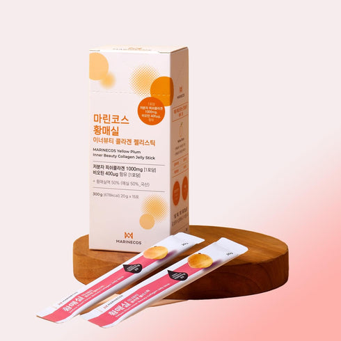 YELLOW PLUM INNER BEAUTY COLLAGEN JELLY STICK (20g * 15pk) - Collagen....