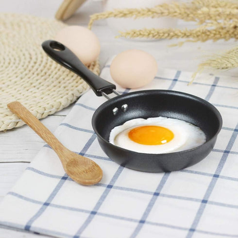 Valuu Nonstick Frying Pan Small Egg Pancake Round Mini Non Stick Fry Pan 4.7-inch...