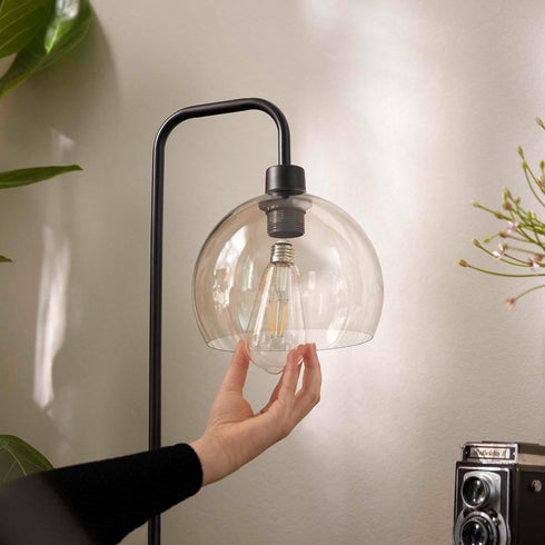 Vintage Flicker-Free Clear Spiral ST19 Dimmable, Eyecomfort Technology, 500 Lumen, Daylight(5000K), 5.5W=60W, Title 20 Certified, E26 Base, 1-Pack...