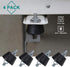 Air Conditioner Rubber Anti-Vibration Mounts Pad, Shock Absorbing Isolator Mounting Pads for for Outdoor Ductless Mini Split Units AC Bracket, Con...