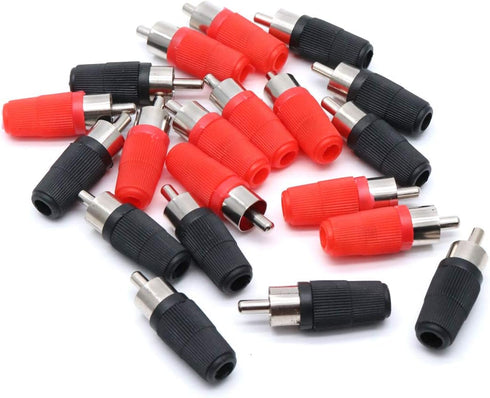 Xiaoyztan Plastic RCA Solder Type Plug Audio Connector Pack of 20...