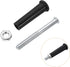 uxcell 1pcs Clamping Handles Screw Knobs Handle M10x15mm Threaded Plastic Metal Revolving Handle Grip...