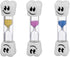 Smile Tooth 2 Minute Sand Timer Assorted Colors (2 Pack)...