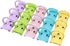 LC LICTOP Mix Color Metal Binder Mechanisms Round Ring Binding Spines Combs Replacement 5pcs...
