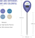 Soil Moisture Meter, Plant Water Meter for Indoor Outdoor Potted Plants,Soil Hygrometer Sensor for Gardening, Farming, Lawn Tool Kits for Plant Ca...