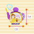 KIDS PREFERRED Princess Belle Soft Book for Babies 81131 Multicolor...
