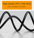 TV Power Cable Cord for Samsung 24" 32" 40" 43" 48" 49" 50" 55" 60" 65" 75" Inch LCD HD Smart 4K Curved TV UN55RU8000FXZA UN65RU7100FXZA UN43NU690...