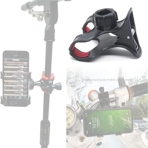 3 Pack Gooseneck Clamp Replacement Phone Holder Clip Universal 17mm Ball Mount Joint Socket for Flexible Long Arm Hose Stand Cellphone Bracket Tab...