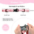 Sternum Straps For Backpacks 1-pack,Adjustable Chest Strap with Emergency Whistle Buckle Suitable for Backpack Straps (Pink)...
