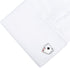 HONEY BEAR 4A Poker Playing Cards Good Luck Cufflinks for Men Shirts Steel Wedding Business Gift Silver...