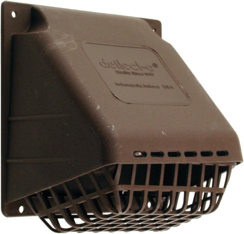 DEFLECTO HR4B Replacement Vent Hood, Brown...