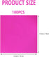 100PCS Foil Candy Wrappers, 4 x 4 Inch Candy Wrappers, Rose Foil Candy Wrapper for Chocolate Bar Wrappers for DIY Candies, Chocolate, Cake (Rose)...