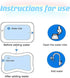Generic Thickened Water Sensory Play Mat for Cats with Patches - Upgraded Water Sensor Cooling Mat with Fish Toys for Endless Pet Play, Whale...