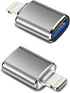 Apple MFI Certified Lightning to USB Camera Adapter, USB 3.0 OTG Cable Adapter for iPhone 14 13 12 11 XS XR X SE 8 7 6 5 iPad to Connect Card Read...