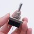 weideer 2Pcs Momentary Toggle Switch 12V 25A SPDT (ON)/Off/(ON) 3 pin 3 Position Waterproof Toggle Switch with Waterproof Cover for Auto Car KN3D-...