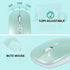 Bluetooth Keyboard and Mouse Combo Ultra-Slim Portable Rechargeable Compact Wireless Mouse Keyboard Set for Pad/iPad Pro/iPad Mini/iPad Air Mac OS...