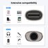 MOSWAG USB C to 3.5mm Headphone Adapter, Wide Compatibility, Plug and Play for Samsung, iPad, Pixel, Huawei...