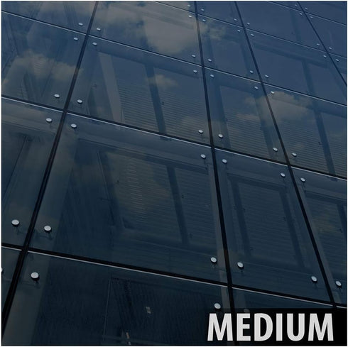 BDF NA35 Window Film Sun Control and Heat Rejection Natural Black 35 (Medium) - 36in X 12ft...