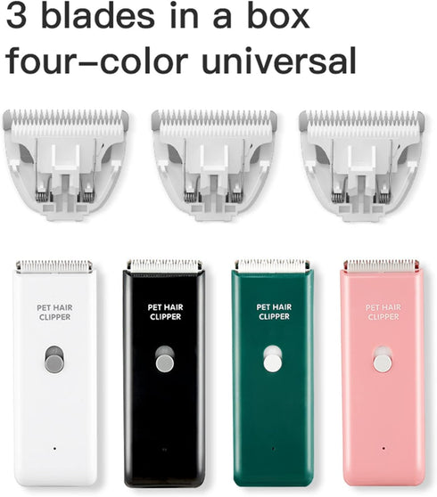 3 PCS Standard Size Replaceable Ceramic Blades Set Pet Hair Clipper,Cat Dog Common Use Clipper Blade(#AP005)...