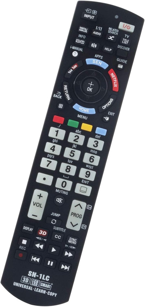 SN-1LC Universal Replacement Remote Control fit for Sony Bravia Smart TV KDL-32W600D KDL-40R550C KDL-48R550 KDL-55W650D XBR-55X900C XBR-55X850C XB...
