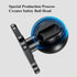BRCOVAN 1.5'' Ball Mount Base with Aluminum Alloy 4-Hole AMPS Square Plate & 1.5'' TPU Ball Adapter Compatible with RAM Mounts C Size 1.5 Inch Bal...