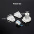 Rollerhouses RHSA38-A 38mm Metal Roller Blind Fittings Repair Parts Kit Brackets Heavy Duty 1.5 Inch/Rollease Skyline Roller Shade Mounting Bracke...