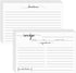 Recipe Cards 4x6 White, From the Kitchen Of 100 Pack Double Sided Cooking Recipe Cards Stock Thick Cardstock Recipe Cards with Lines for Weddings,...