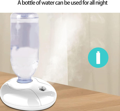 Air Humidifier,USB Humidifier Individual Water Bottle Air Humidifier Aroma Diffuser Humidifier Cool Mist Humidifier Portable Humidifier for Facial...