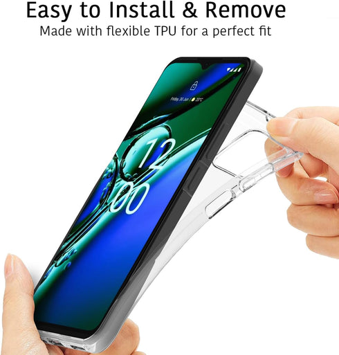 CoverON Designed for Nokia G310 5G Case Clear, Slim Crystal Clear TPU Rubber Flexible Soft Skin Cover Protective Sleeve Fit Nokia G310 / Nokia G42...