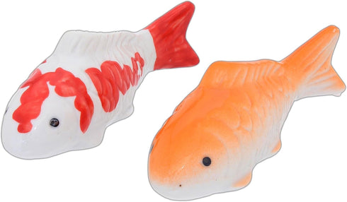 Set of 2 Creative Co-Op 4" Assorted Koi Fish Floatable Figurines...
