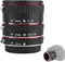 Macro Lens Tube Extension?Fast Auto Focus Macro Lens Tube Extension Adapter Ring 13mm 21mm 31mm Suitable for EOS EF Mount to 1100d 700d 650d 600d ...
