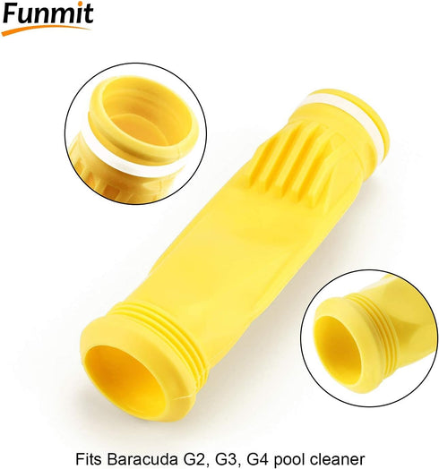 Funmit W69698 Pool Cleaner Diaphragm with W81600 Rataining Ring Long-Life Replacement for Zodiac Baracuda G3 G4 (4 Pack)...