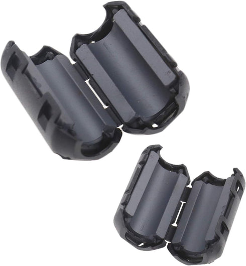 20pcs Clip-On Ferrite Ring Core Noise Suppressor EMI RFI Clip Cable...