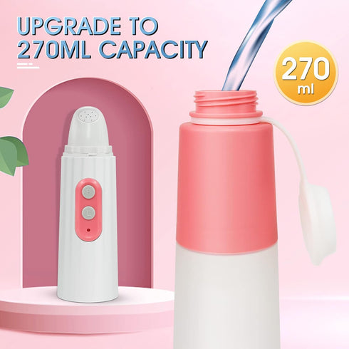Portable Travel Bidet /Electric Rechargeable Travel Bidet Mini Handheld Personal Bidet Sprayer for Personal Hygiene Cleaning/Postpartum Care/Hemmo...