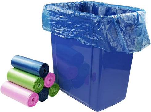 10 Gallon Kitchen Trash Bags, 120 Counts/ 6 Rolls...