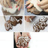 Dinosaur Cookie Cutters for Kids By Garloy,3 Sets Dino Cookie Cutters With T-Rex Stegosaurus Triceratops Skeleton Fossil...