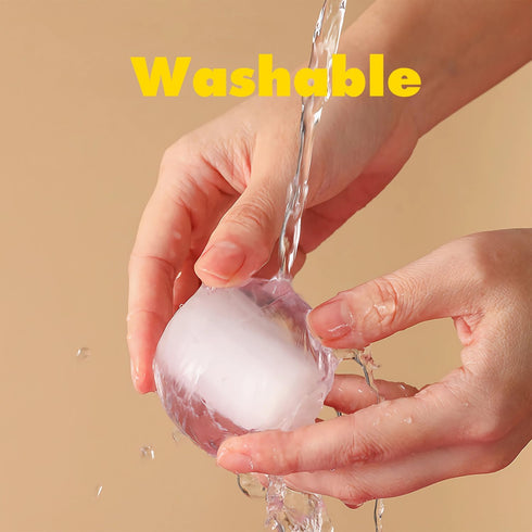 Reusable Lint Roller Ball for Lint Pet Hair, Washable Portable Bag Cleaning Ball for Clothes (Yellow)...