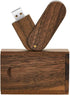 USB Flash Drive, Wooden 8GB / 16GB / 32GB USB2.0 USB Memory Stick Date Storage Pendrive Thumb Drive(8GB, Walnut Wood)...