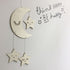 BESTOYARD Nursery Ceiling Mobile Moon Stars Ceiling Hanging Decorations for Baby Shower Baby Nursery Room...